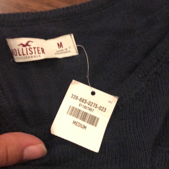 Hollister blue crop top - Picture 2 of 2